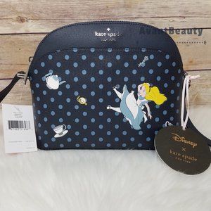 disney x kate spade new york alice in wonderland crossbody bag Dome Polka Dot